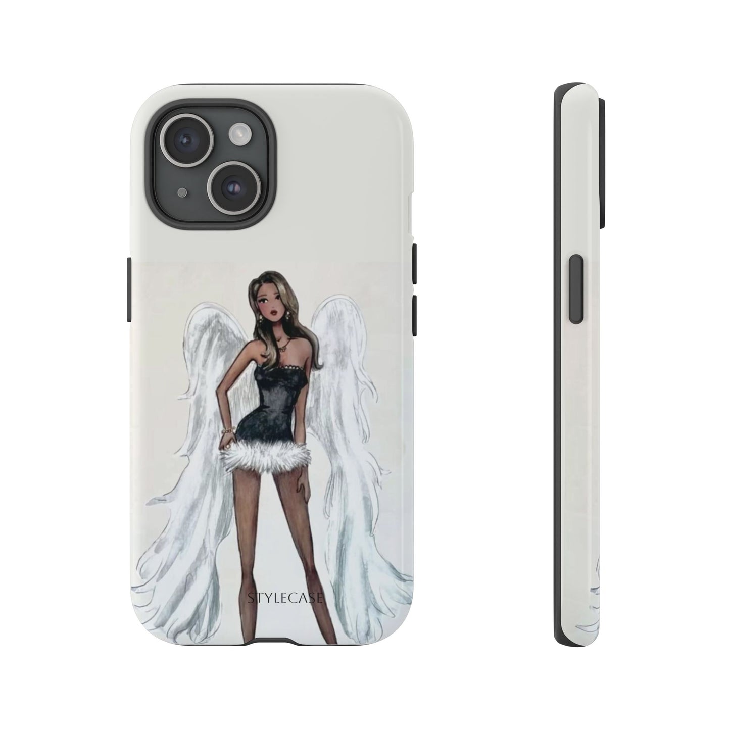 Angel Wings Phone Case — Fashionable Angel Model Protective Cover