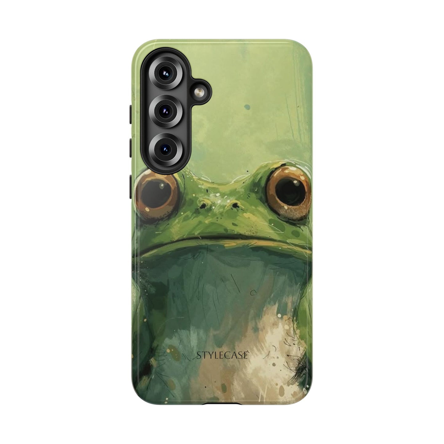 Frog Portrait Phone Case — Cute Frog Samsung And Iphone Protective Cover