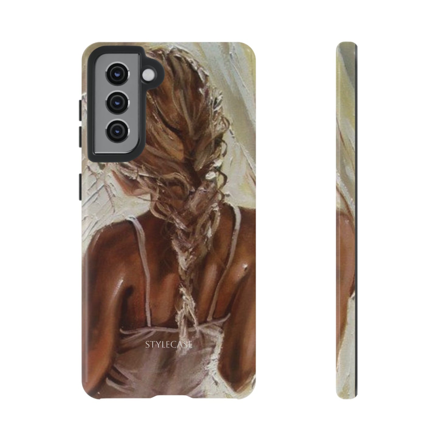 Phone Case — Braided Back Summer Vibe Protective Cover