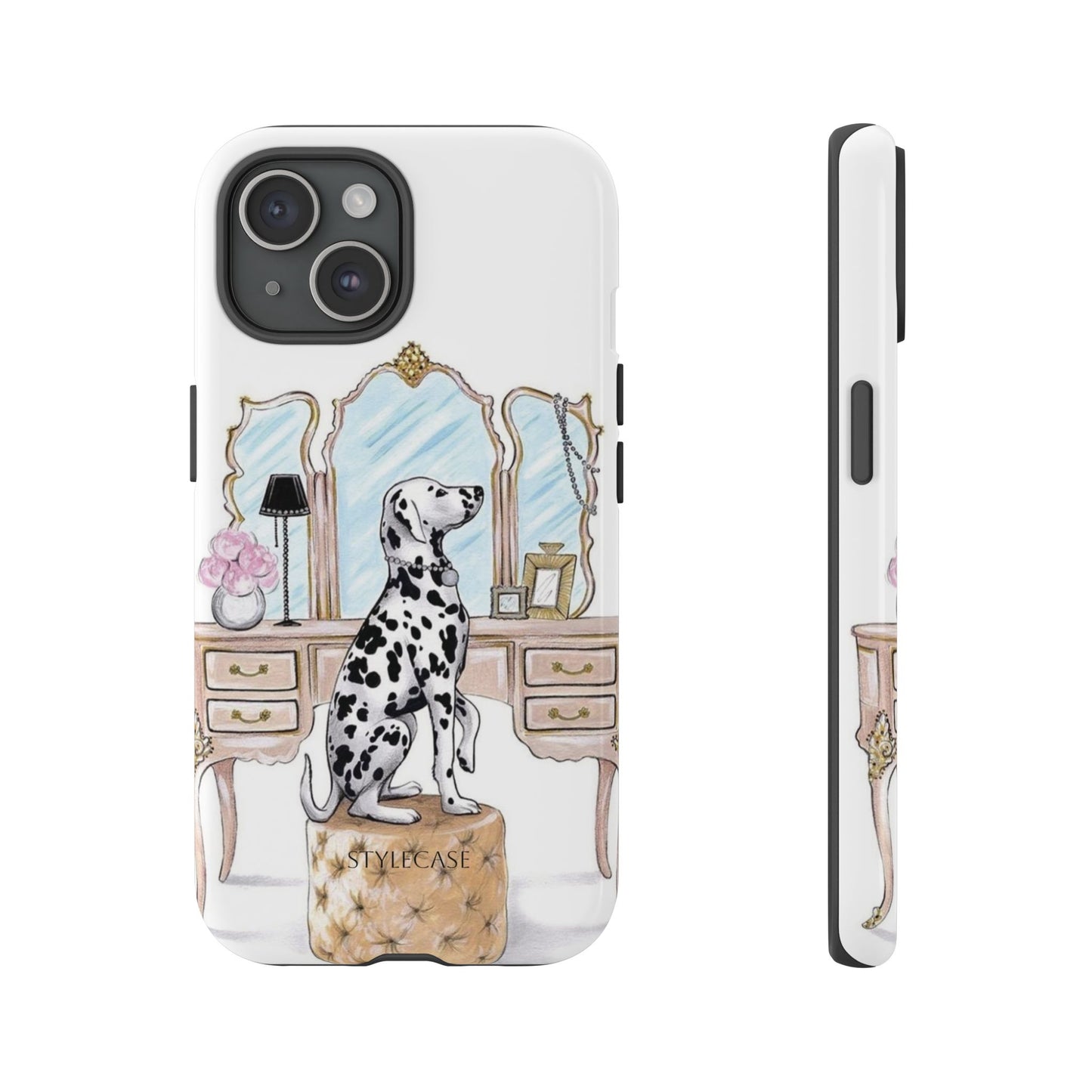 Dalmatian Vanity Phone Case — Elegance Samsung And Iphone Cover