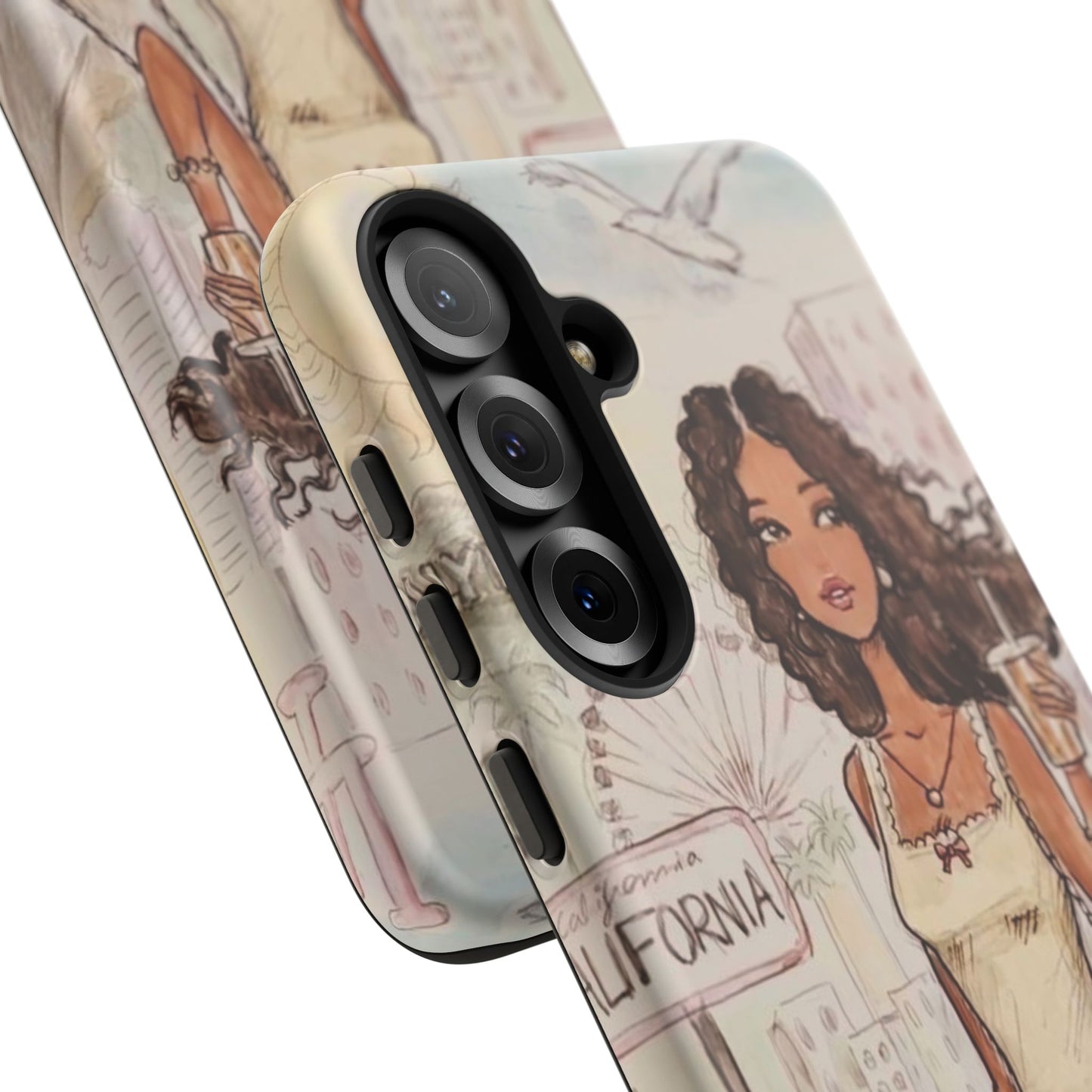Stylish Girl Phone Case — California Samsung And Iphone Cover