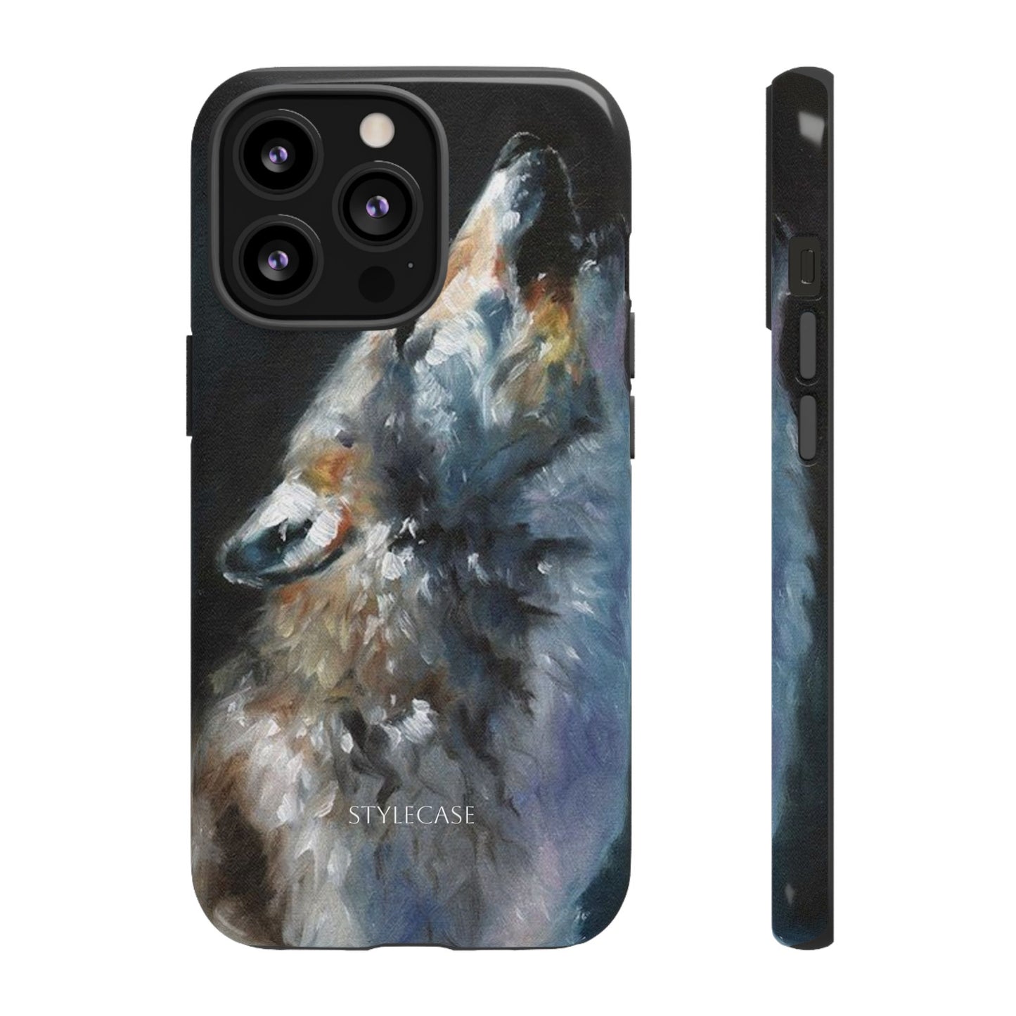 Howling Wolf Phone Case — Protective Samsung And Iphone Case