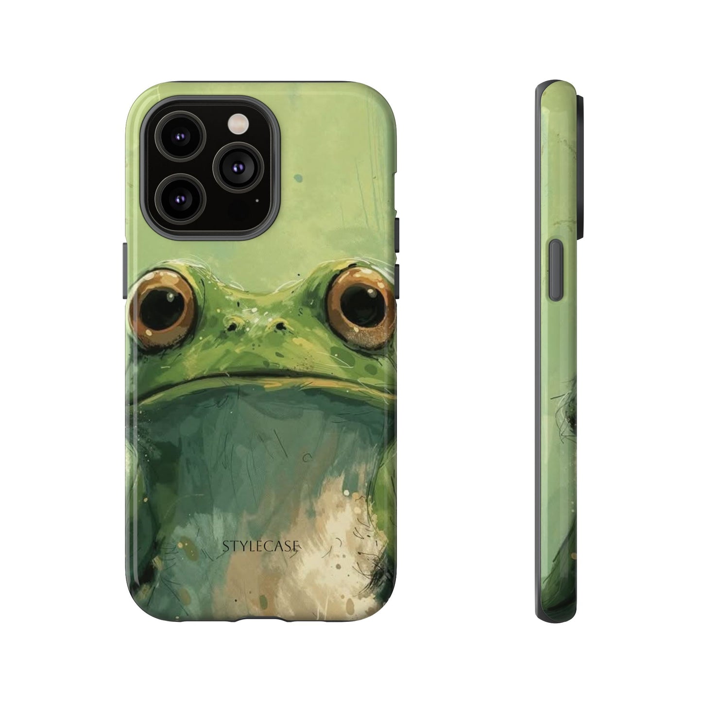 Frog Portrait Phone Case — Cute Frog Samsung And Iphone Protective Cover