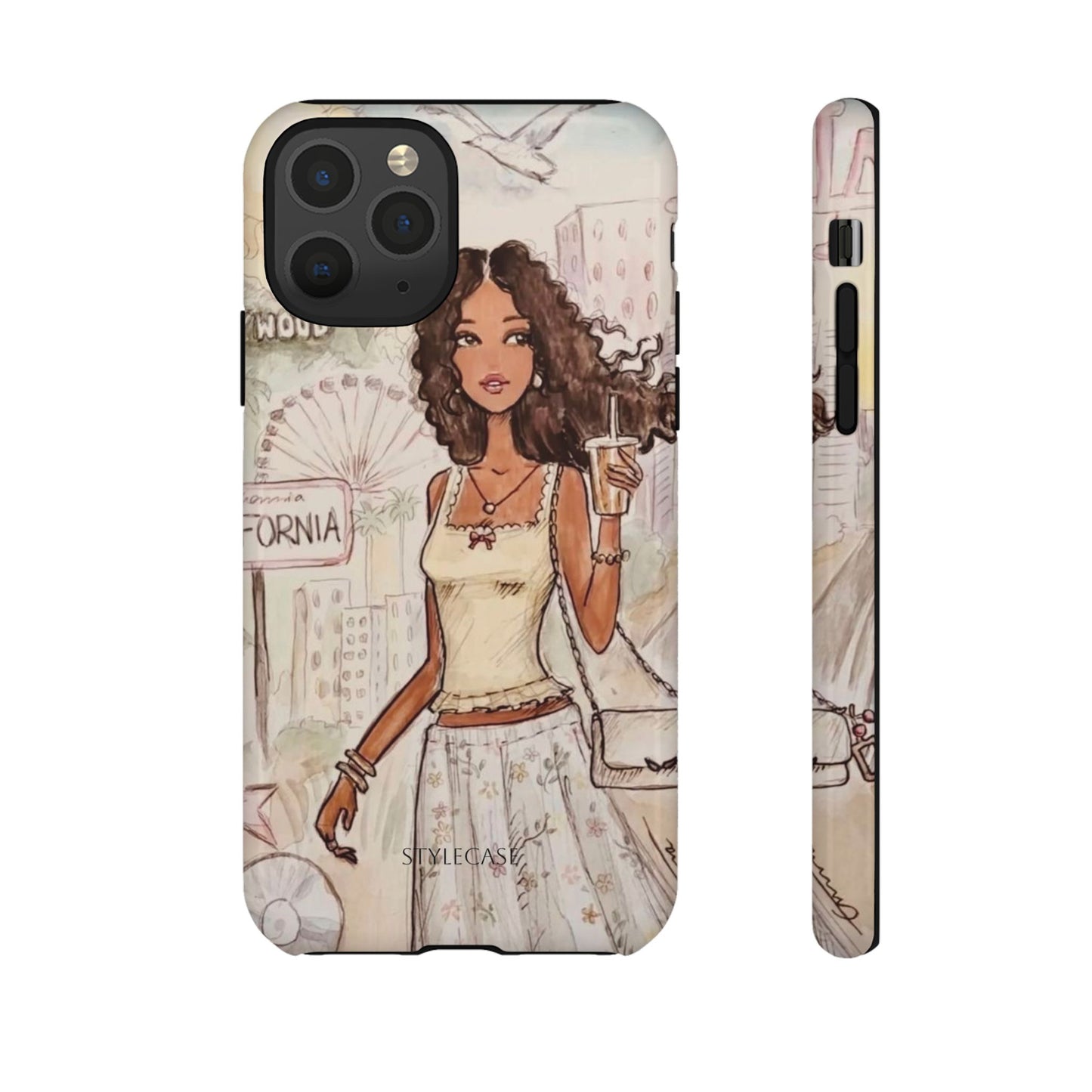 Stylish Girl Phone Case — California Samsung And Iphone Cover