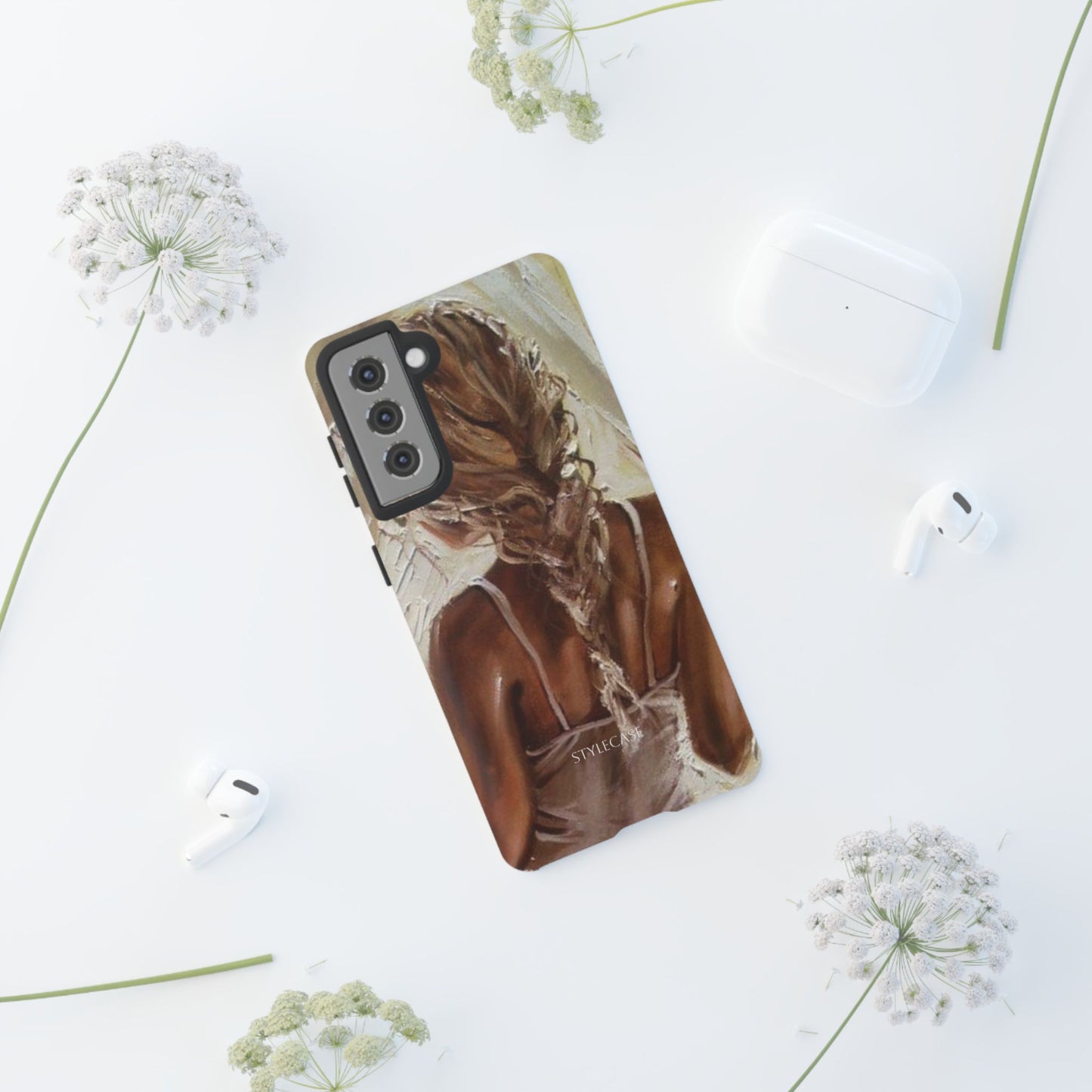 Phone Case — Braided Back Summer Vibe Protective Cover
