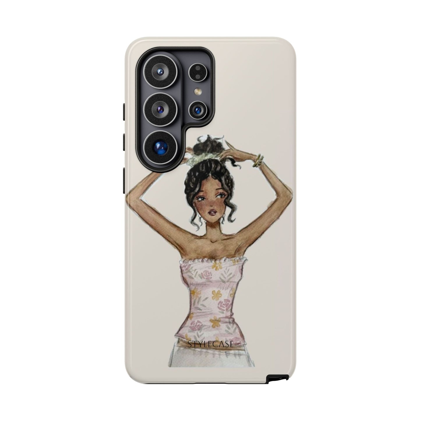 Phone Case — Fashion Illustration Chic Girl Protective Cover