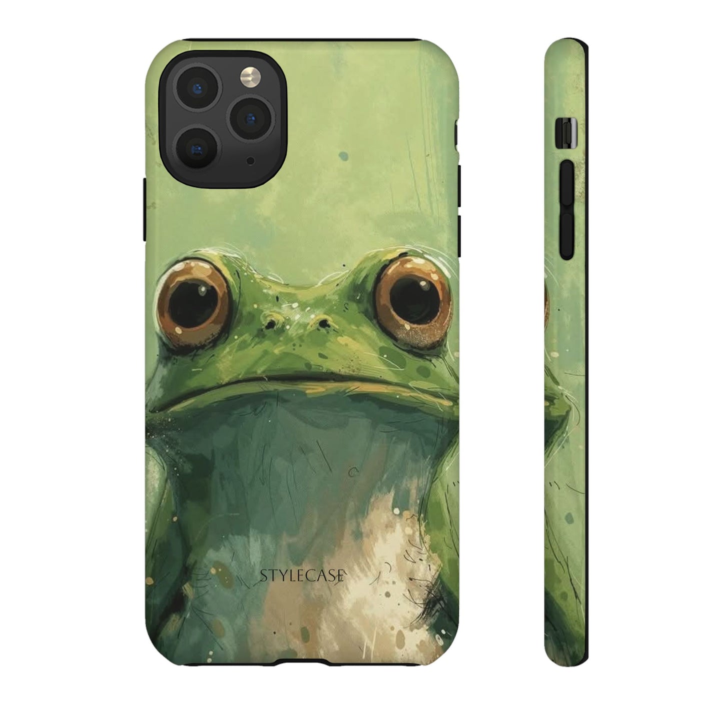 Frog Portrait Phone Case — Cute Frog Samsung And Iphone Protective Cover