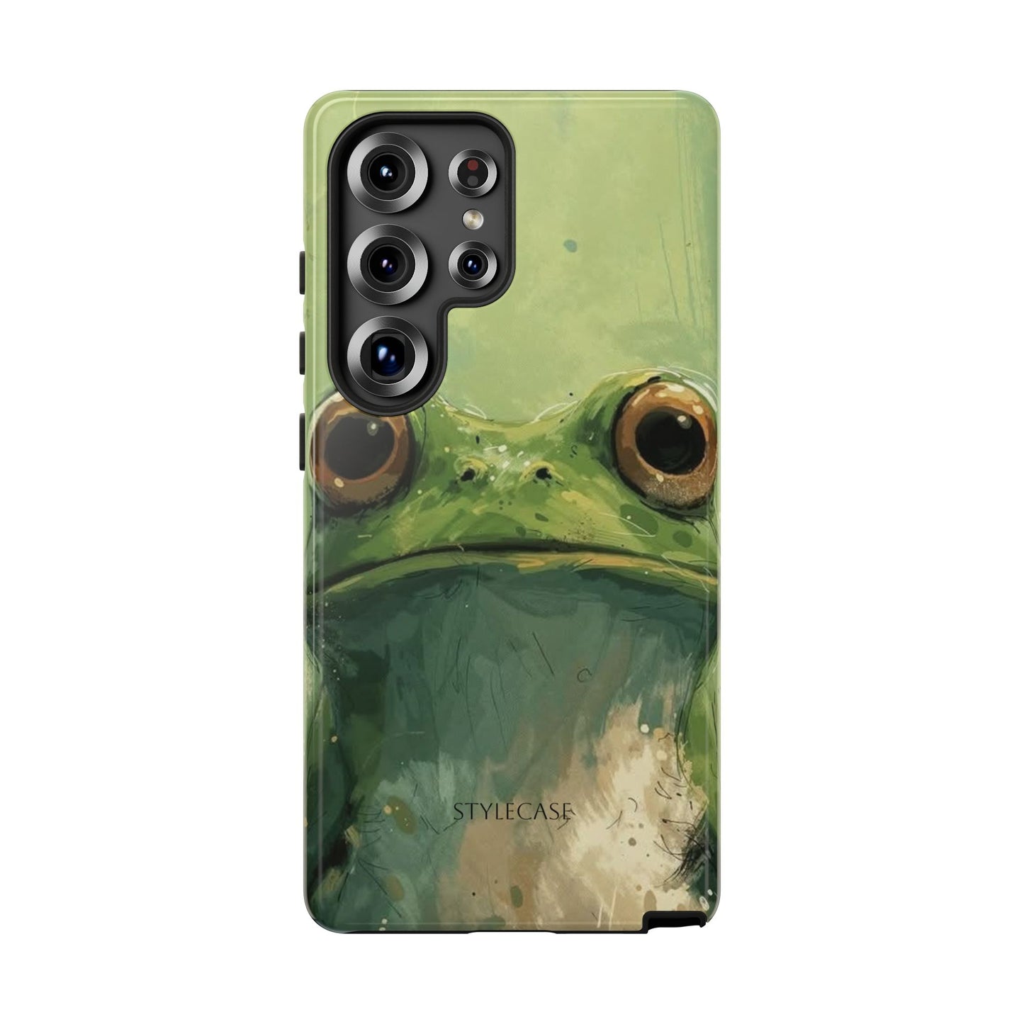 Frog Portrait Phone Case — Cute Frog Samsung And Iphone Protective Cover