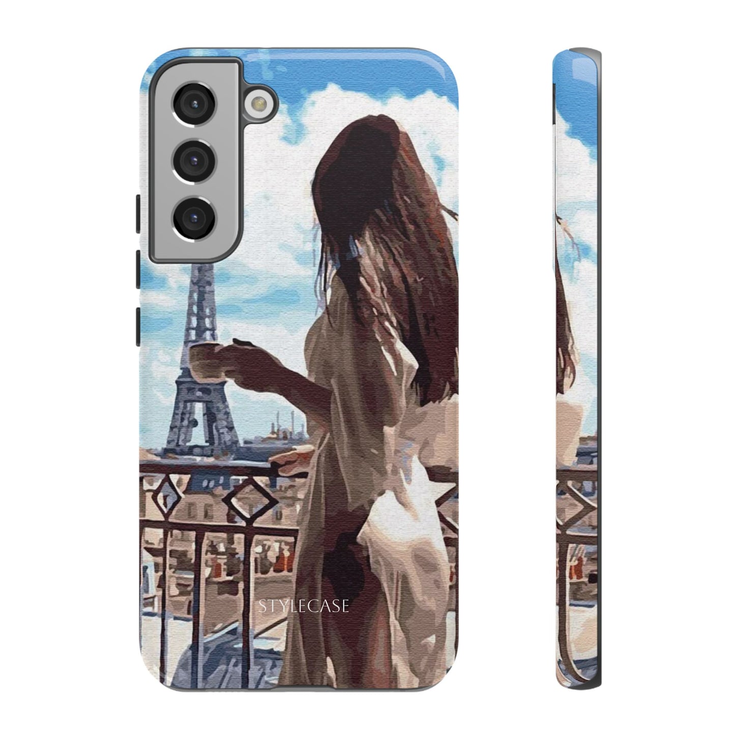 Parisian Morning Phone Case – Eiffel Tower Samsun And  iPhone Cover