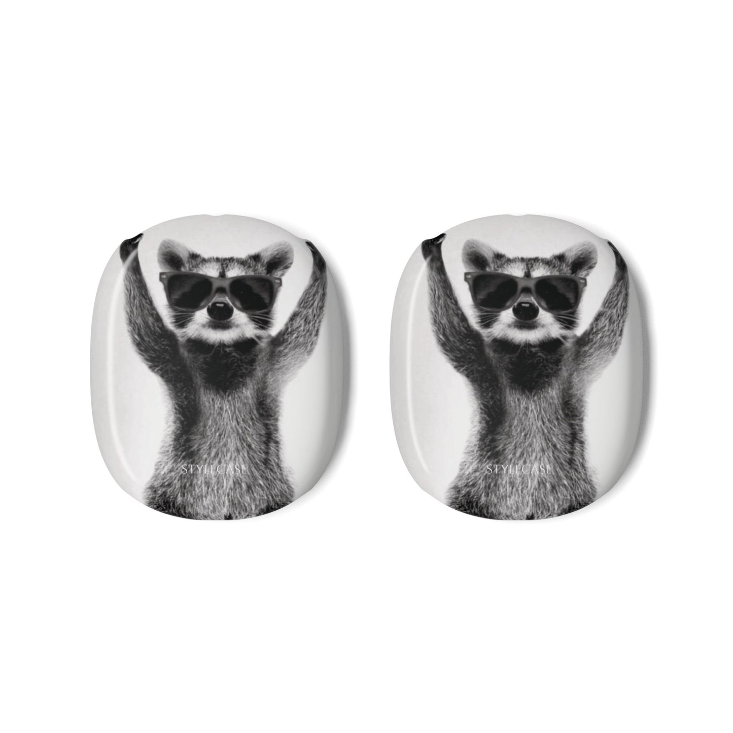 Raccoon AirPods Max Cases — Cute Retro Animal Headphone Case