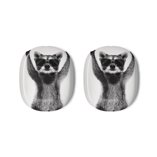 Raccoon AirPods Max Cases — Cute Retro Animal Headphone Case