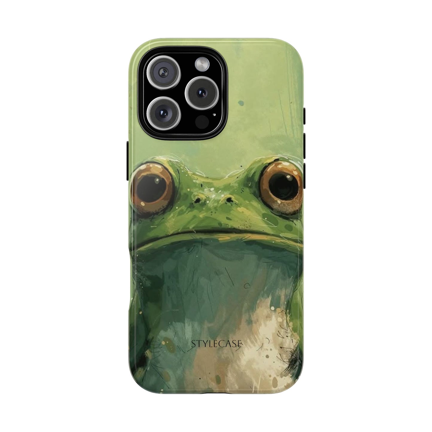 Frog Portrait Phone Case — Cute Frog Samsung And Iphone Protective Cover