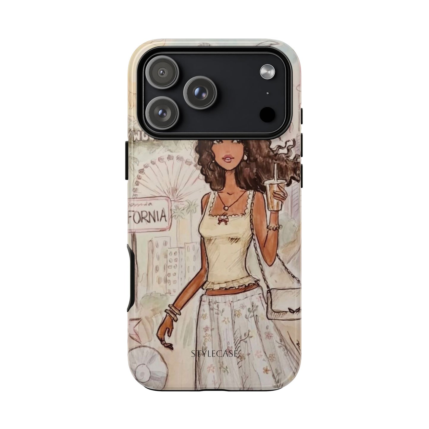 Stylish Girl Phone Case — California Samsung And Iphone Cover