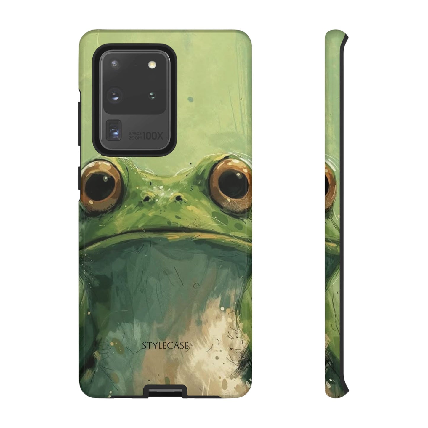 Frog Portrait Phone Case — Cute Frog Samsung And Iphone Protective Cover