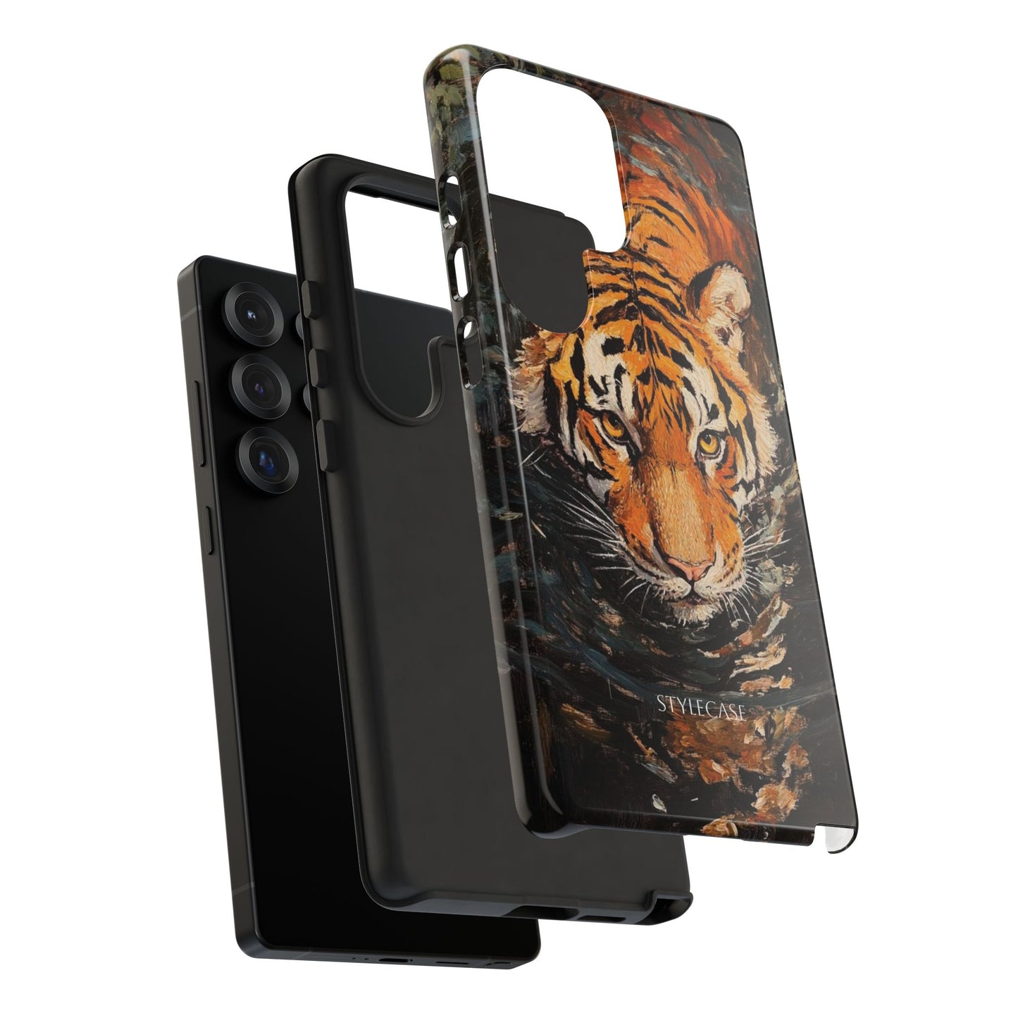 Tiger Reflection Phone Case — Wildlife Samsung And Iphone Cover