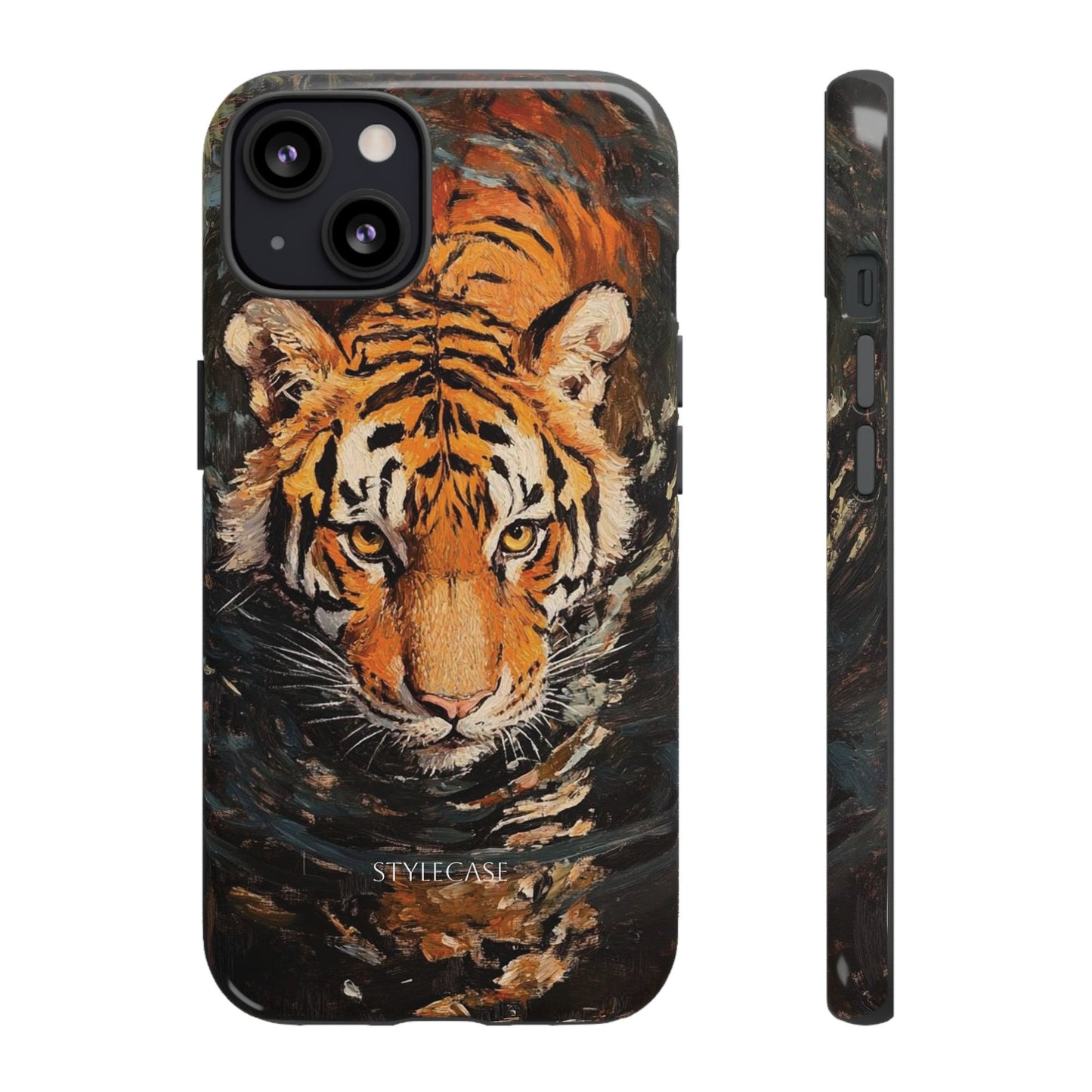 Tiger Reflection Phone Case — Wildlife Samsung And Iphone Cover