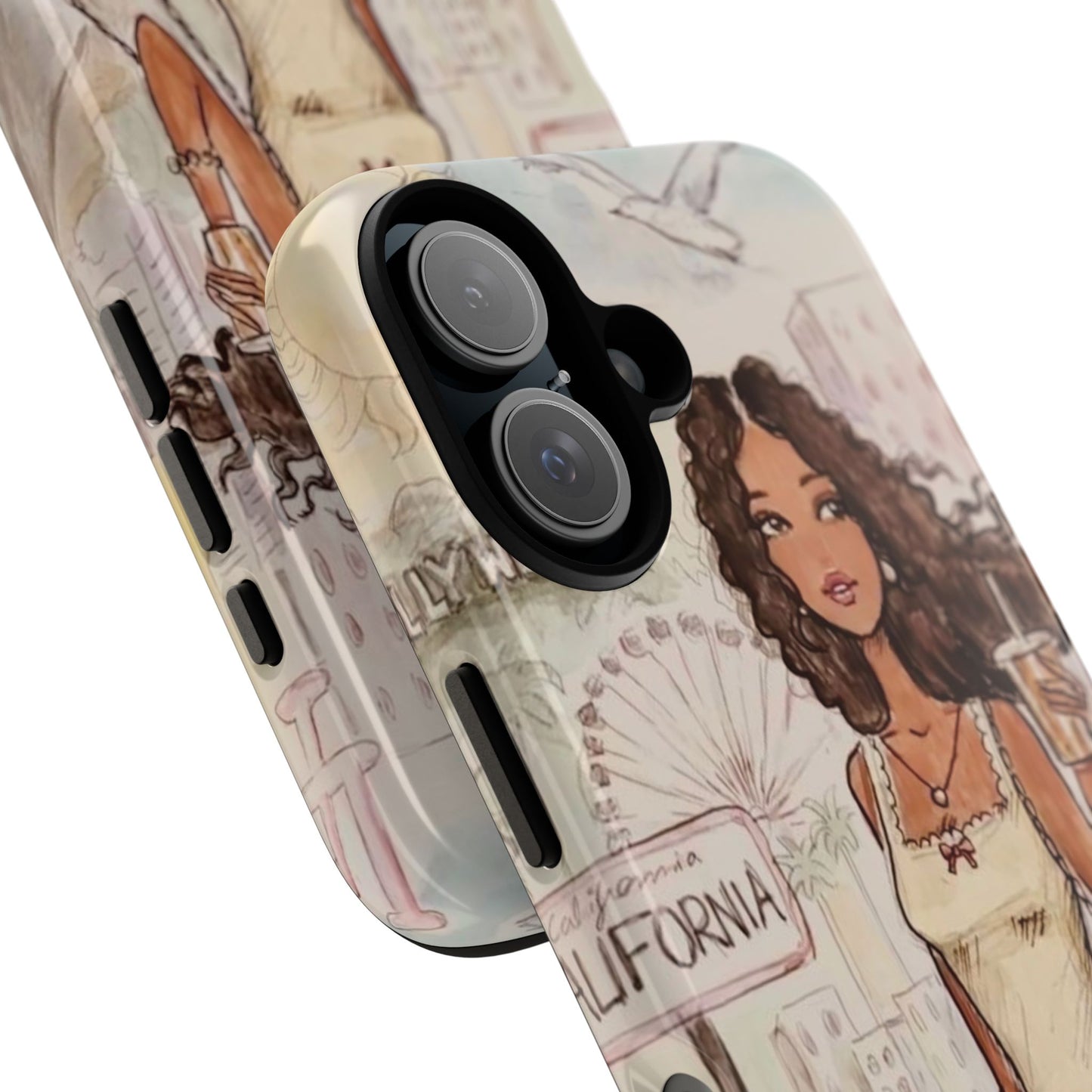 Stylish Girl Phone Case — California Samsung And Iphone Cover