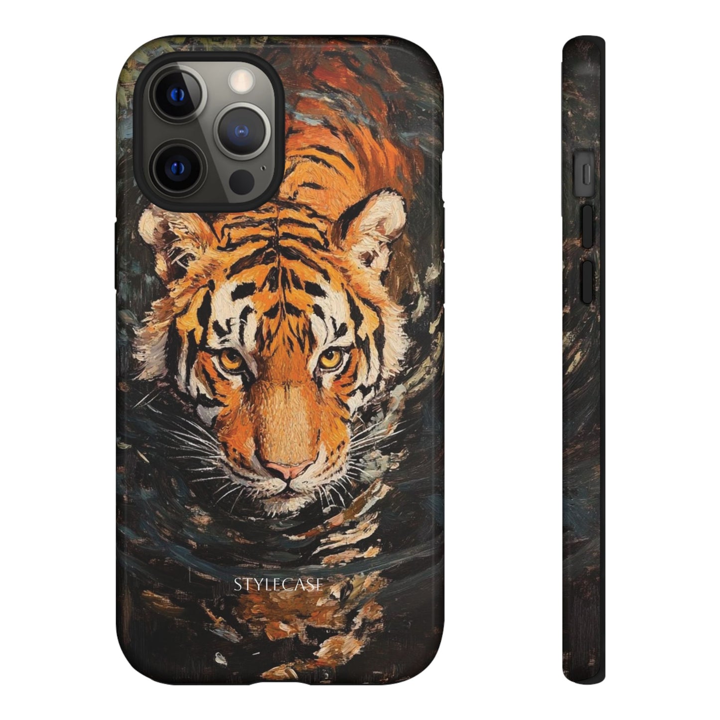 Tiger Reflection Phone Case — Wildlife Samsung And Iphone Cover