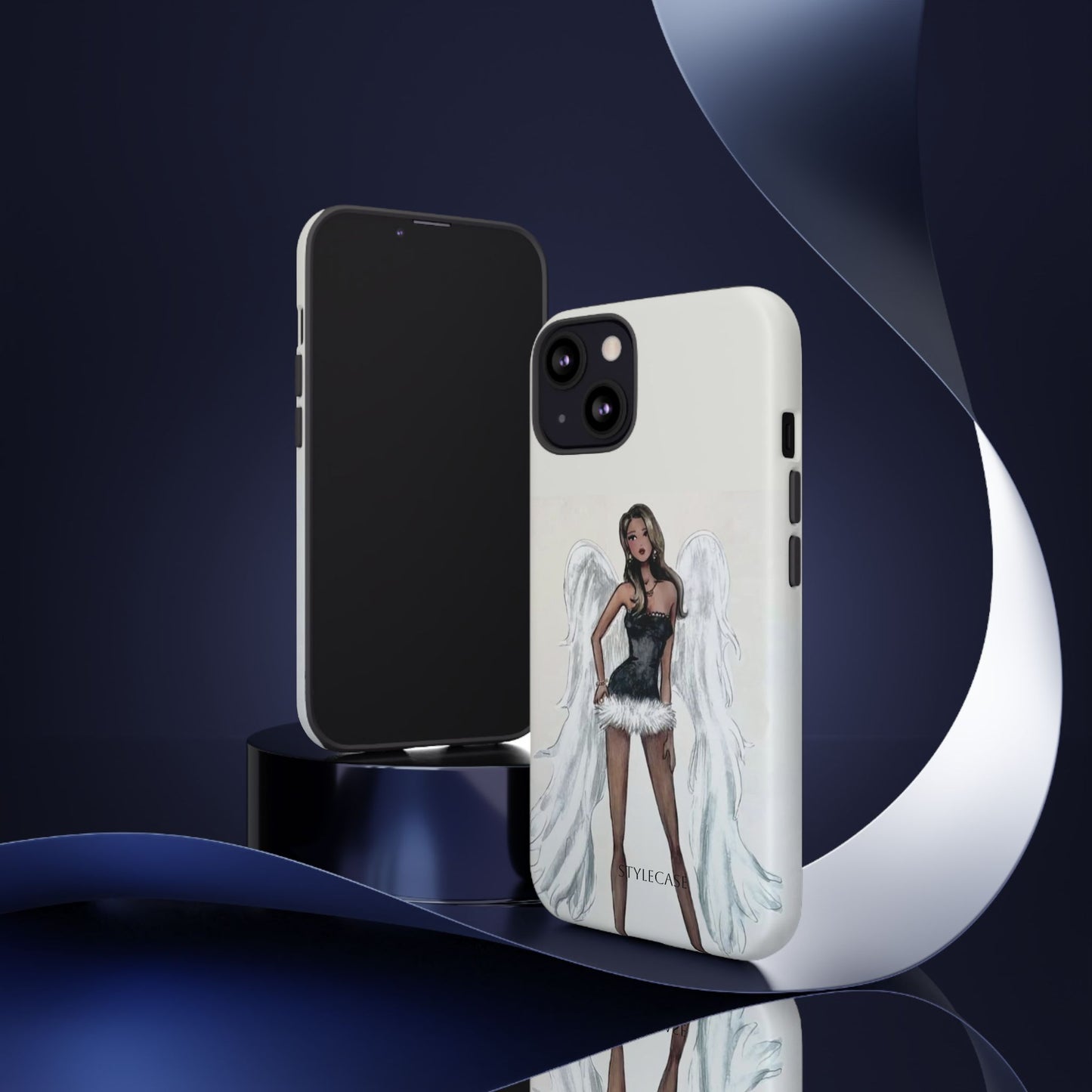 Angel Wings Phone Case — Fashionable Angel Model Protective Cover