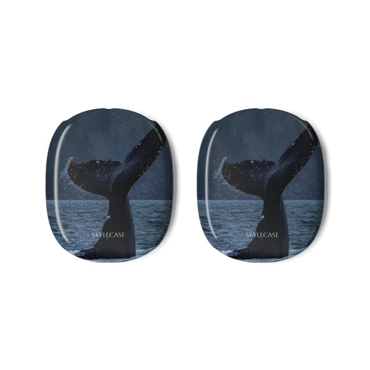 Whale Tail AirPod Max Case — Ocean Night Protective Skins for Headphones