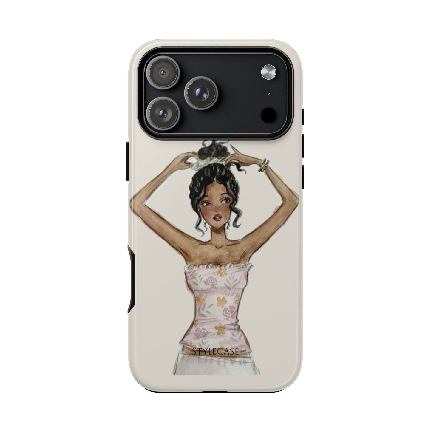 Phone Case — Fashion Illustration Chic Girl Protective Cover