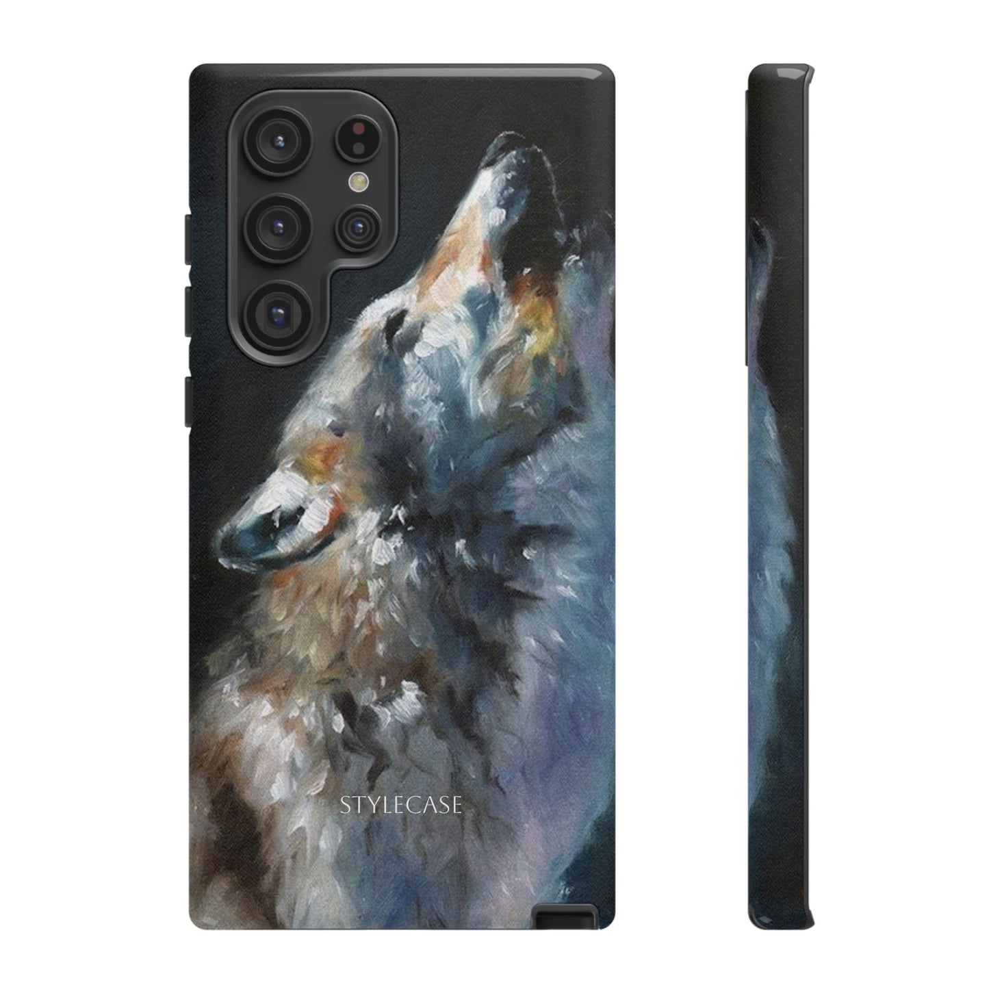 Howling Wolf Phone Case — Protective Samsung And Iphone Case