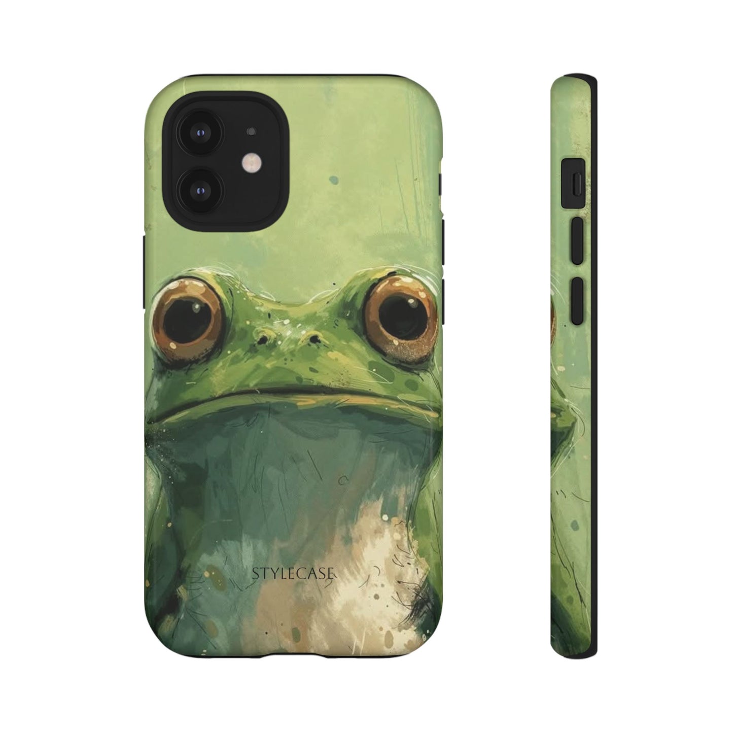 Frog Portrait Phone Case — Cute Frog Samsung And Iphone Protective Cover