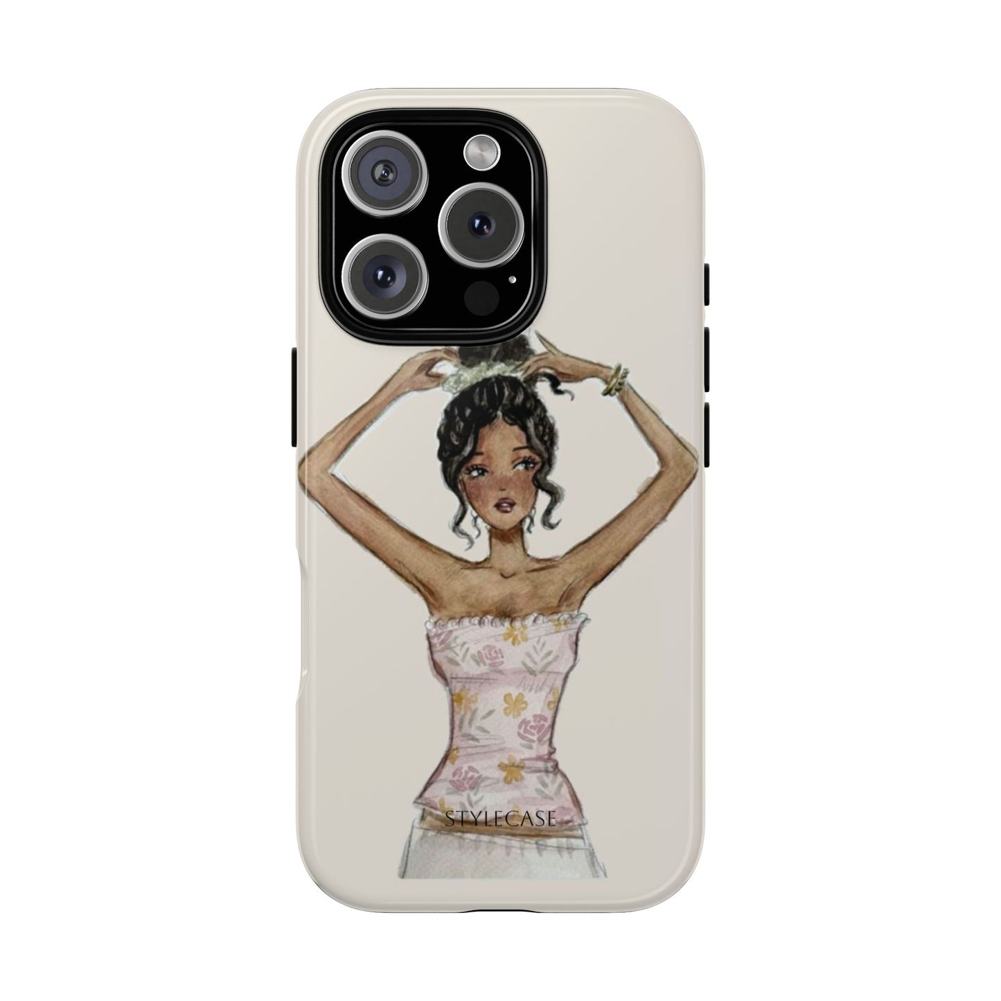 Phone Case — Fashion Illustration Chic Girl Protective Cover