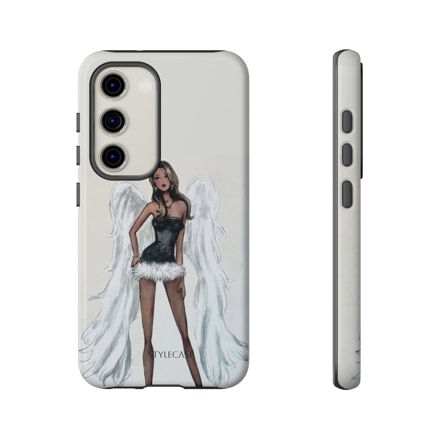 Angel Wings Phone Case — Fashionable Angel Model Protective Cover