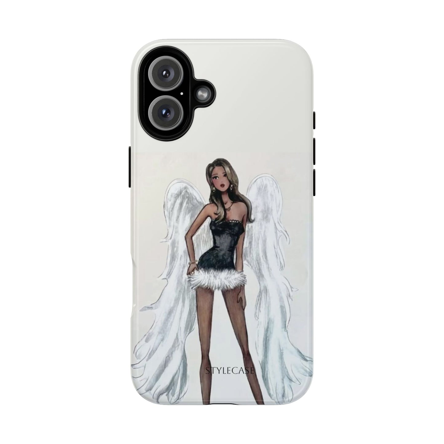 Angel Wings Phone Case — Fashionable Angel Model Protective Cover