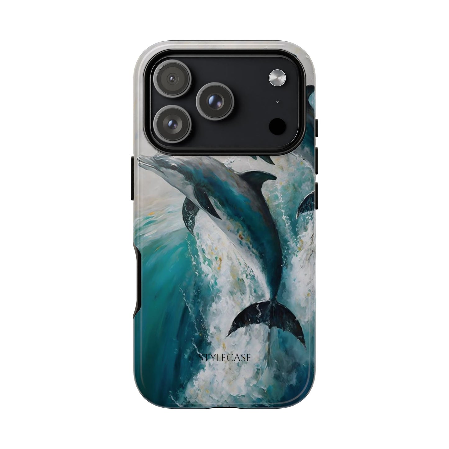 Dolphin Phone Case — Protective Ocean Art iPhone And Samsung Case