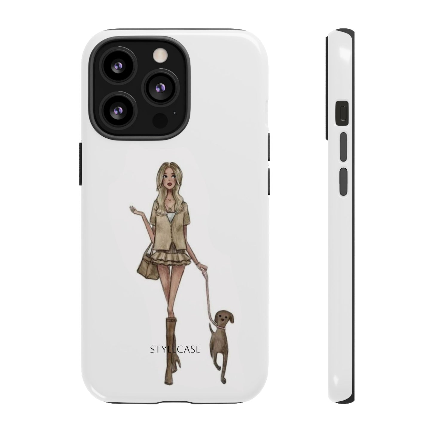 Phone Case — Stylish Fashion Girl Premium Case
