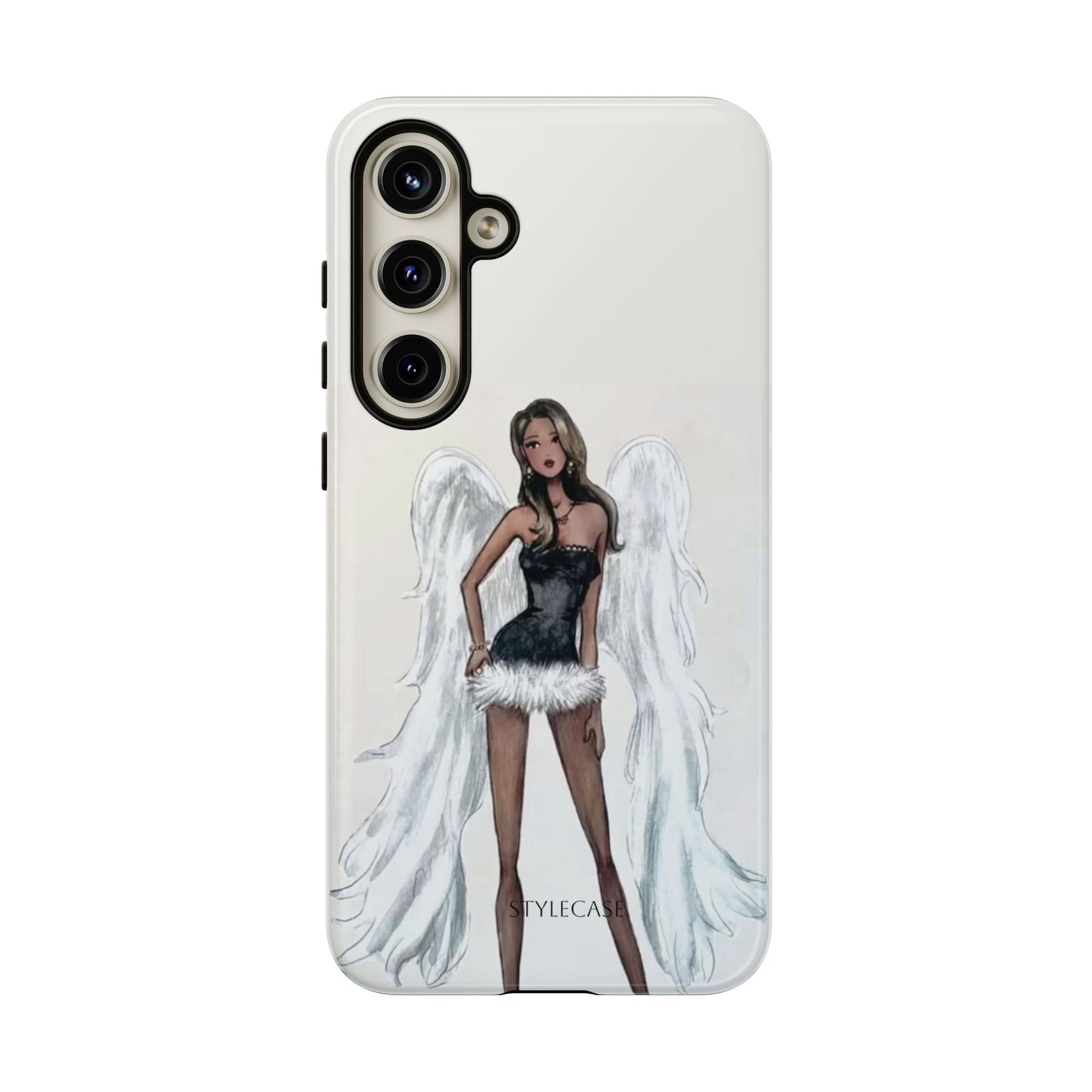 Angel Wings Phone Case — Fashionable Angel Model Protective Cover