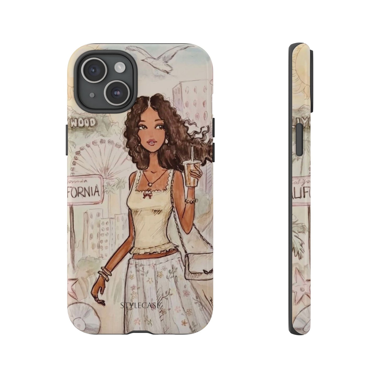 Stylish Girl Phone Case — California Samsung And Iphone Cover