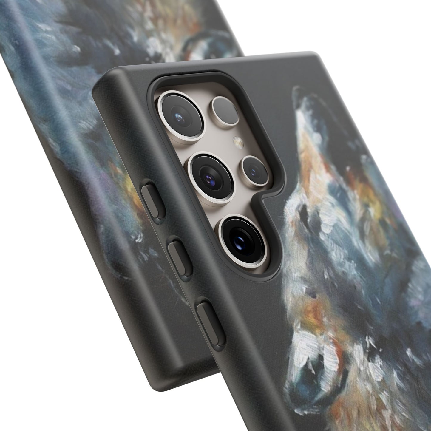 Howling Wolf Phone Case — Protective Samsung And Iphone Case