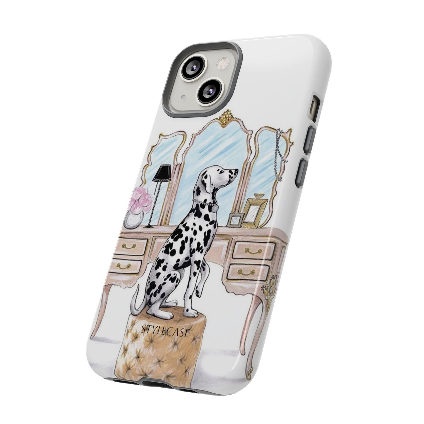 Dalmatian Vanity Phone Case — Elegance Samsung And Iphone Cover