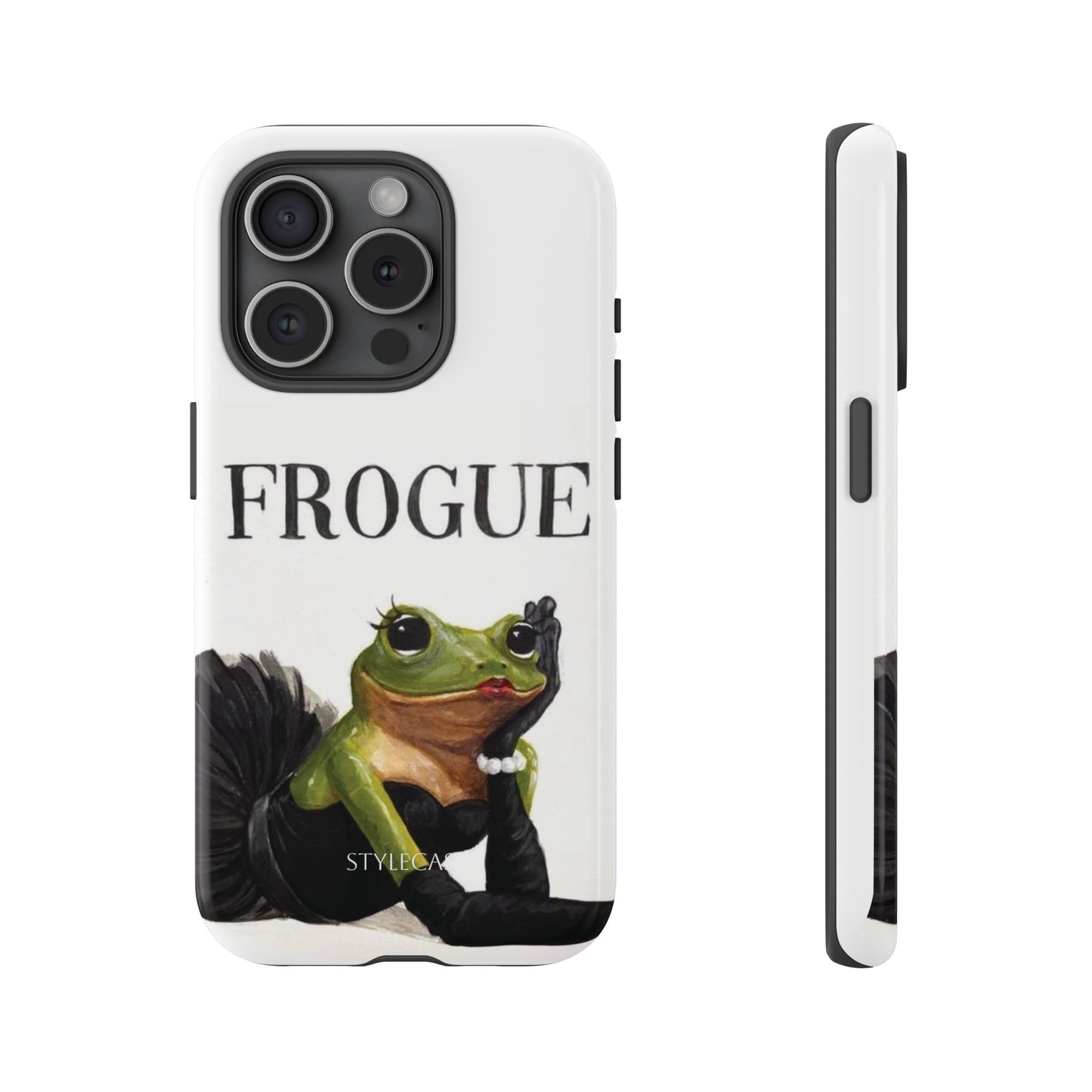 Frogue Phone Case – Fashion Frog Design, Trendy Protective Cover