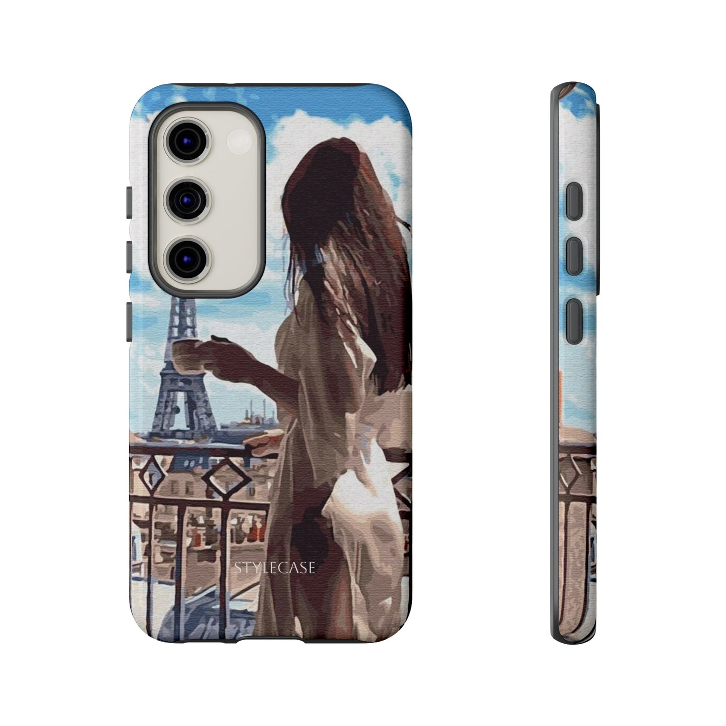 Parisian Morning Phone Case – Eiffel Tower Samsun And  iPhone Cover
