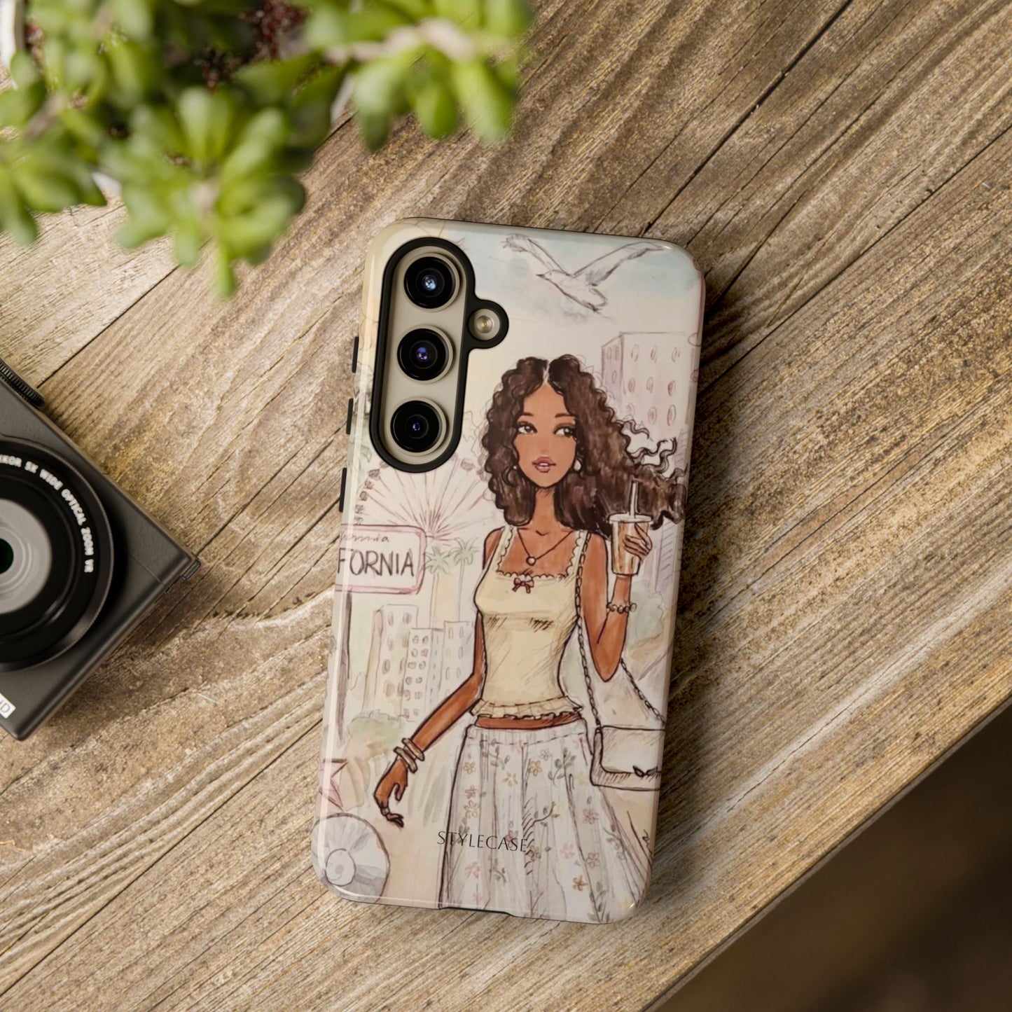 Stylish Girl Phone Case — California Samsung And Iphone Cover