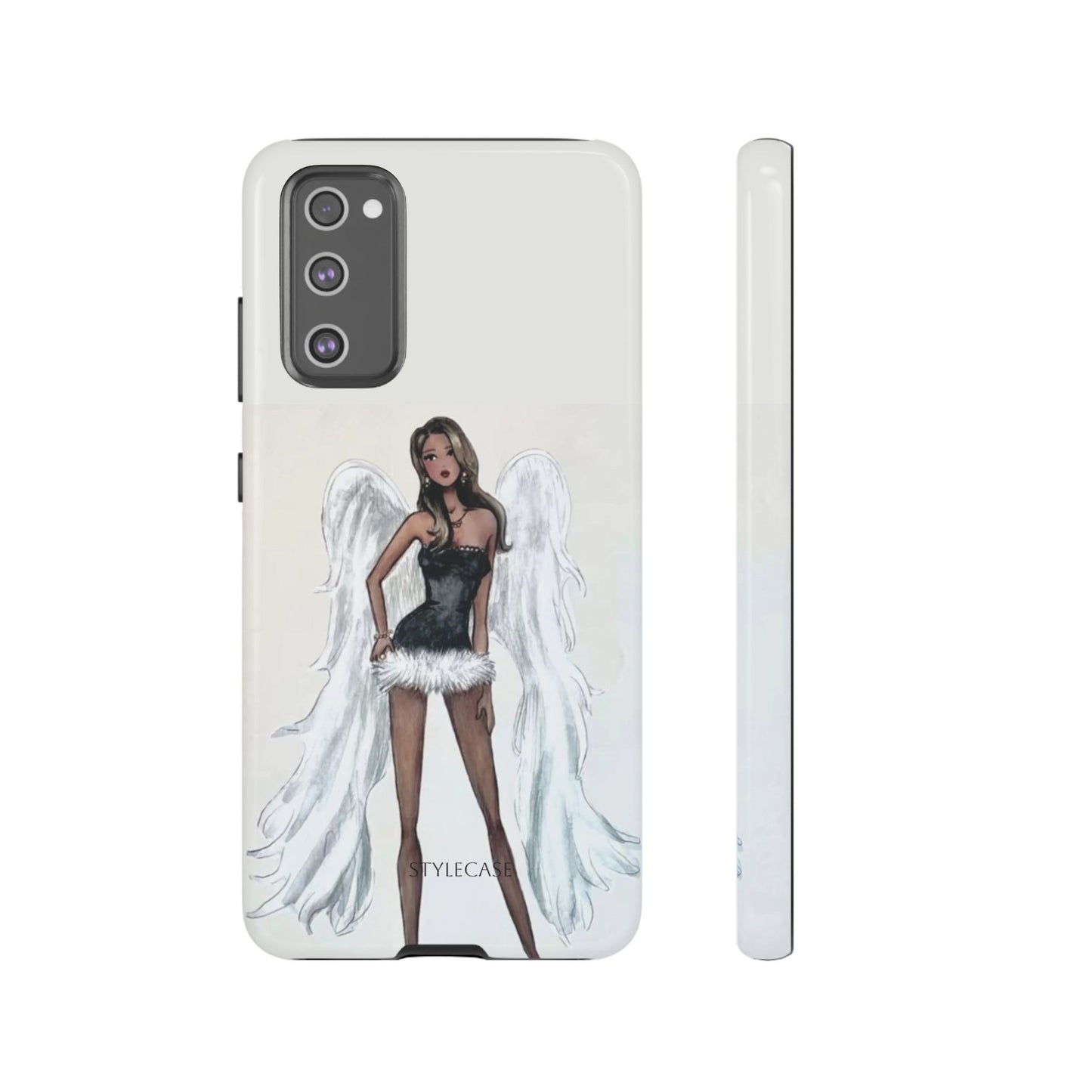 Angel Wings Phone Case — Fashionable Angel Model Protective Cover
