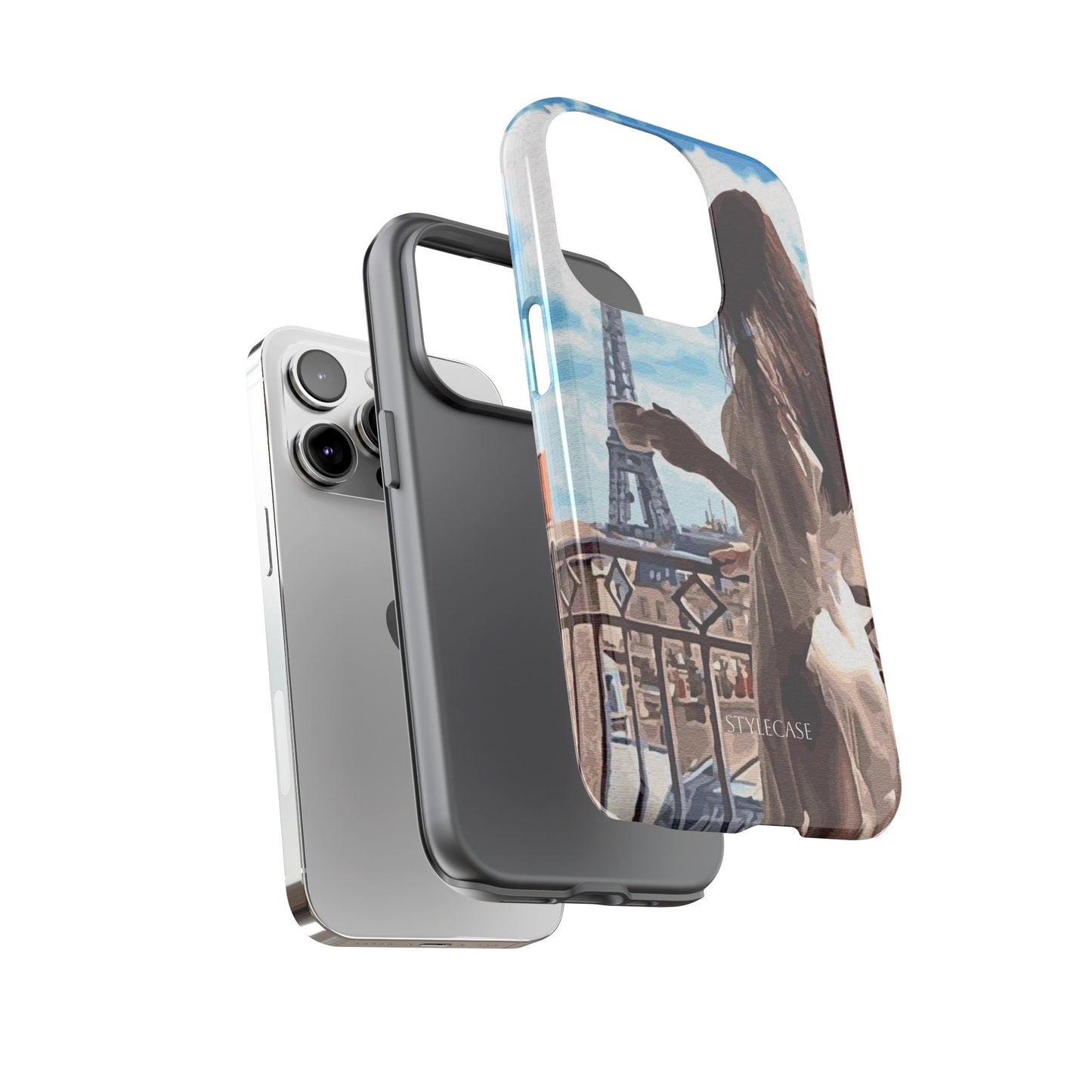 Parisian Morning Phone Case – Eiffel Tower Samsun And  iPhone Cover