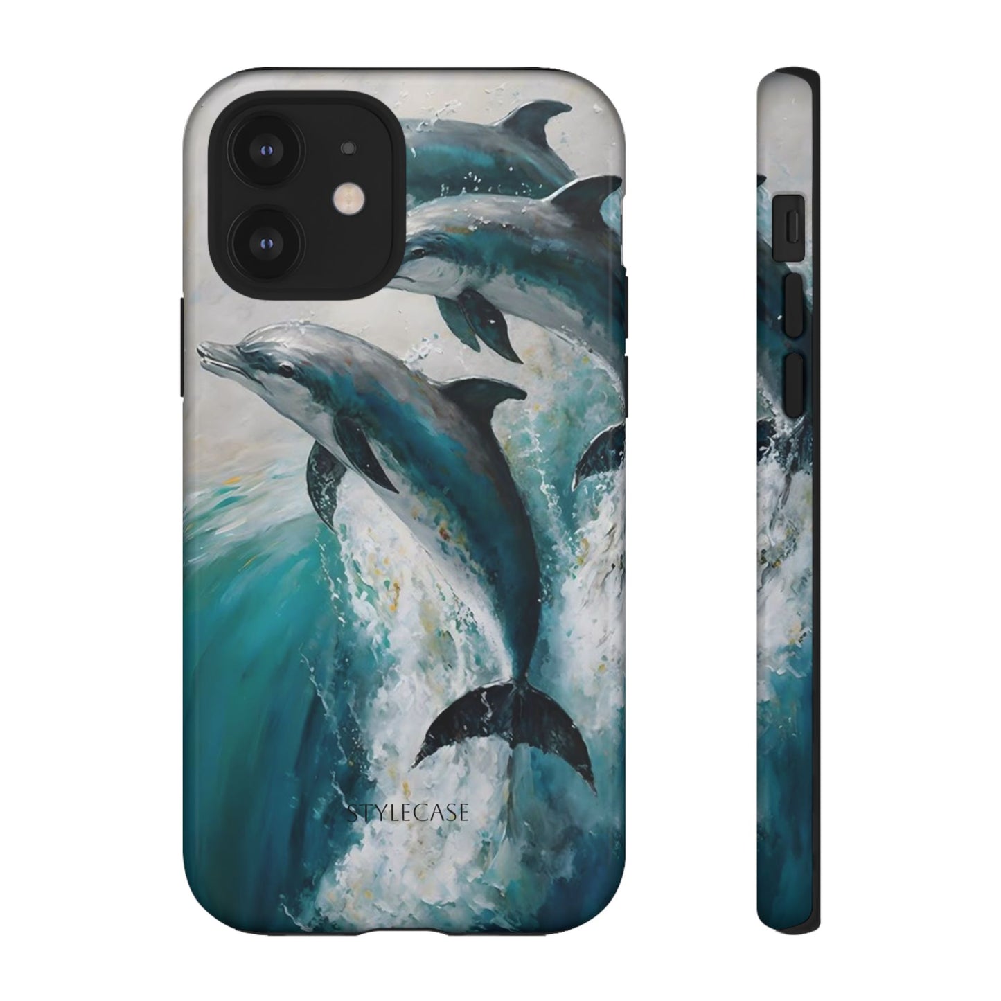 Dolphin Phone Case — Protective Ocean Art iPhone And Samsung Case
