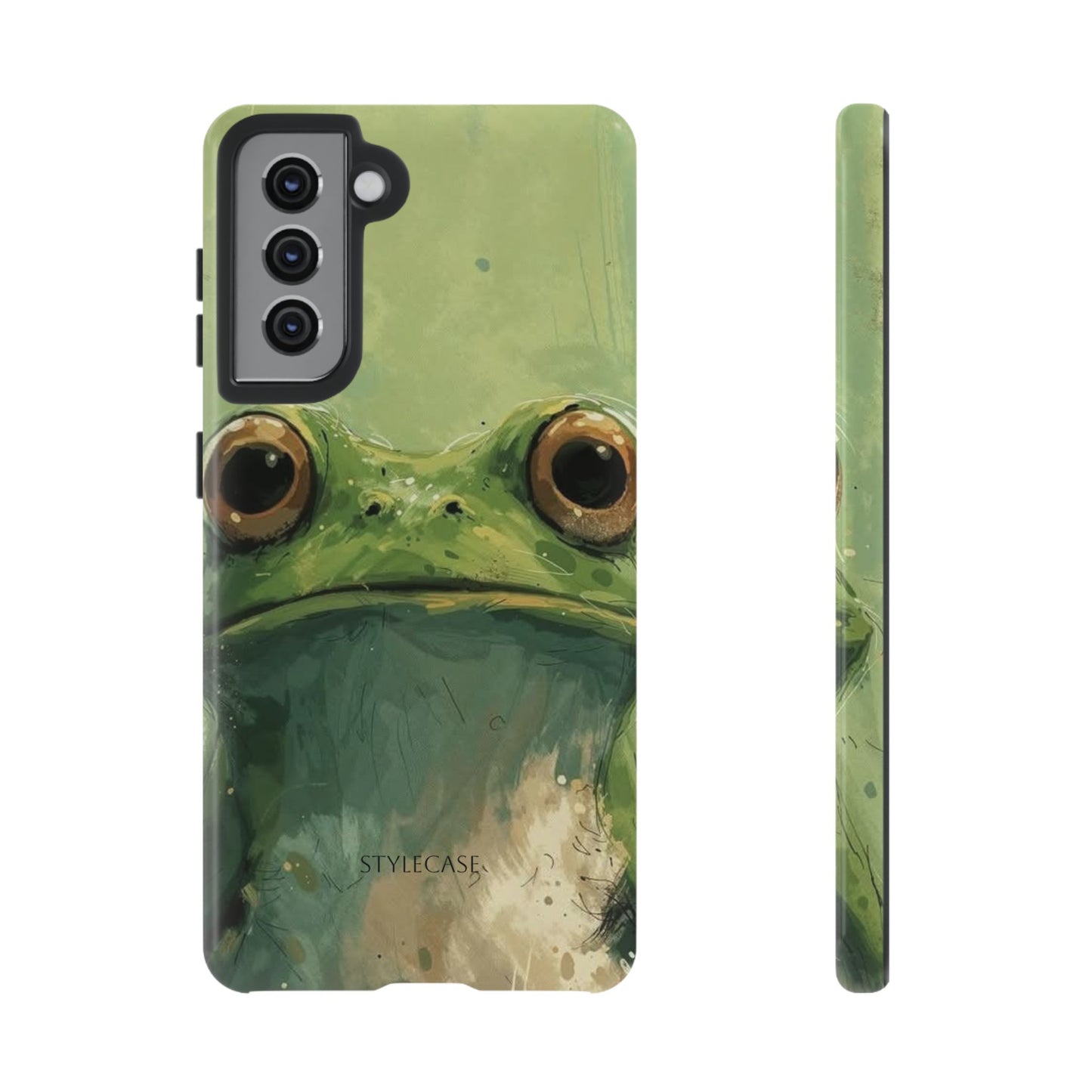 Frog Portrait Phone Case — Cute Frog Samsung And Iphone Protective Cover