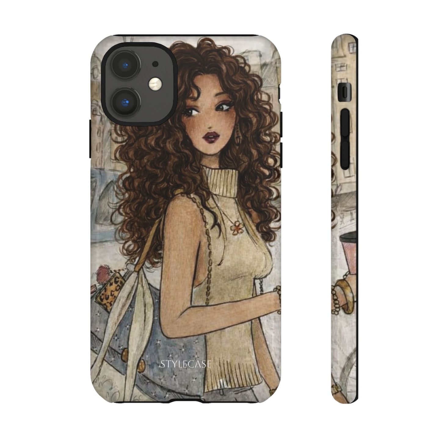Curly Girl Phone Case — Chic Samsung & Iphone Tough Case