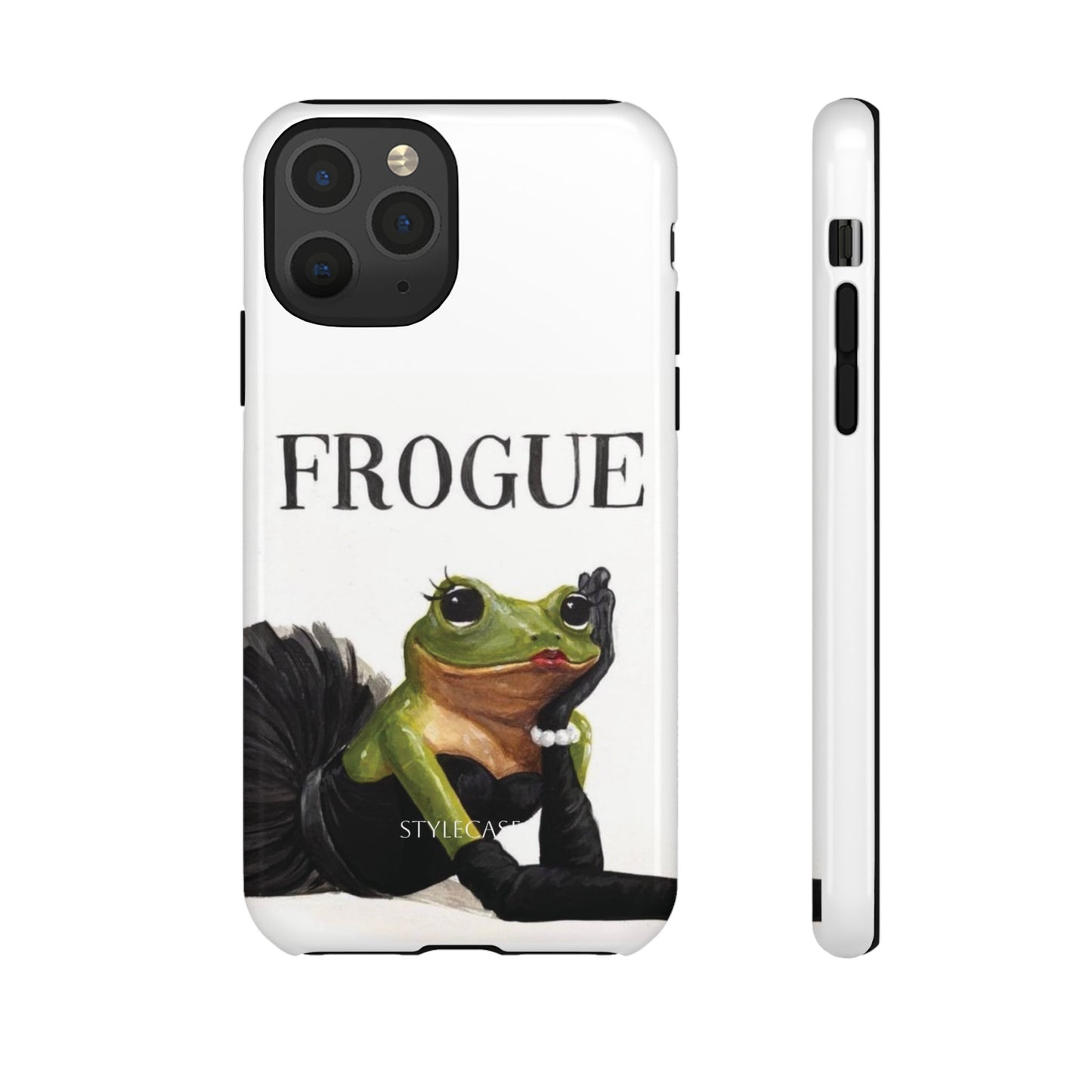 Frogue Phone Case – Fashion Frog Design, Trendy Protective Cover