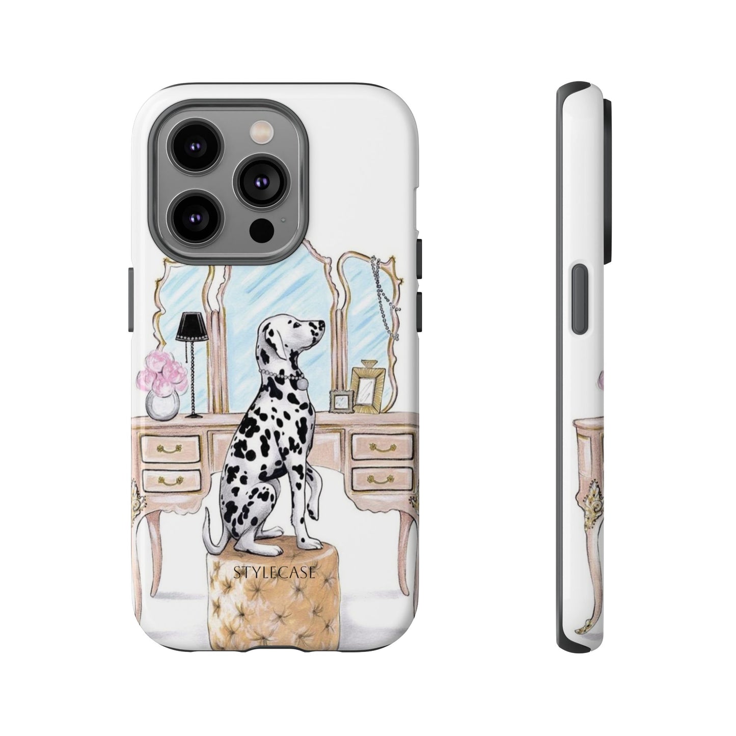 Dalmatian Vanity Phone Case — Elegance Samsung And Iphone Cover