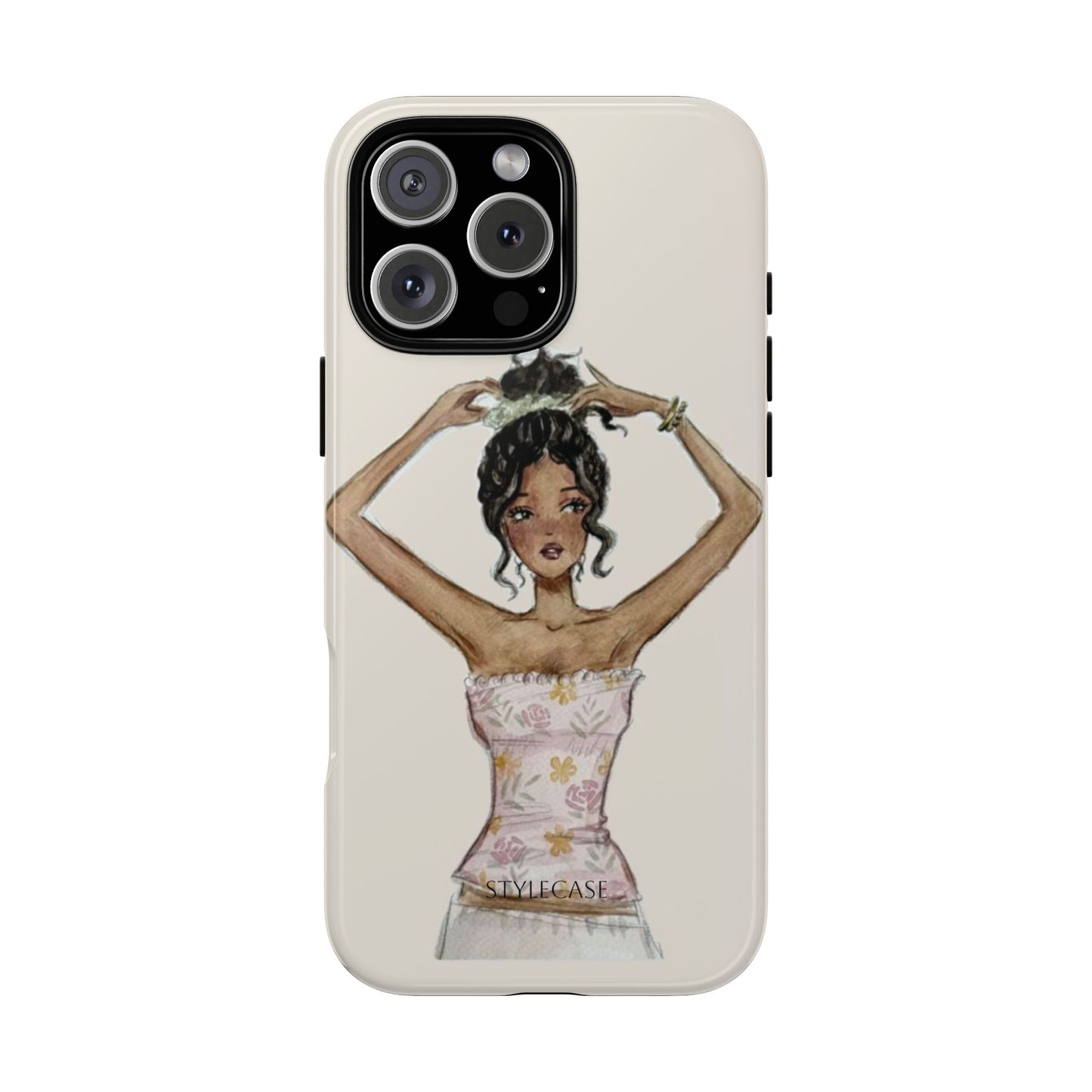 Phone Case — Fashion Illustration Chic Girl Protective Cover