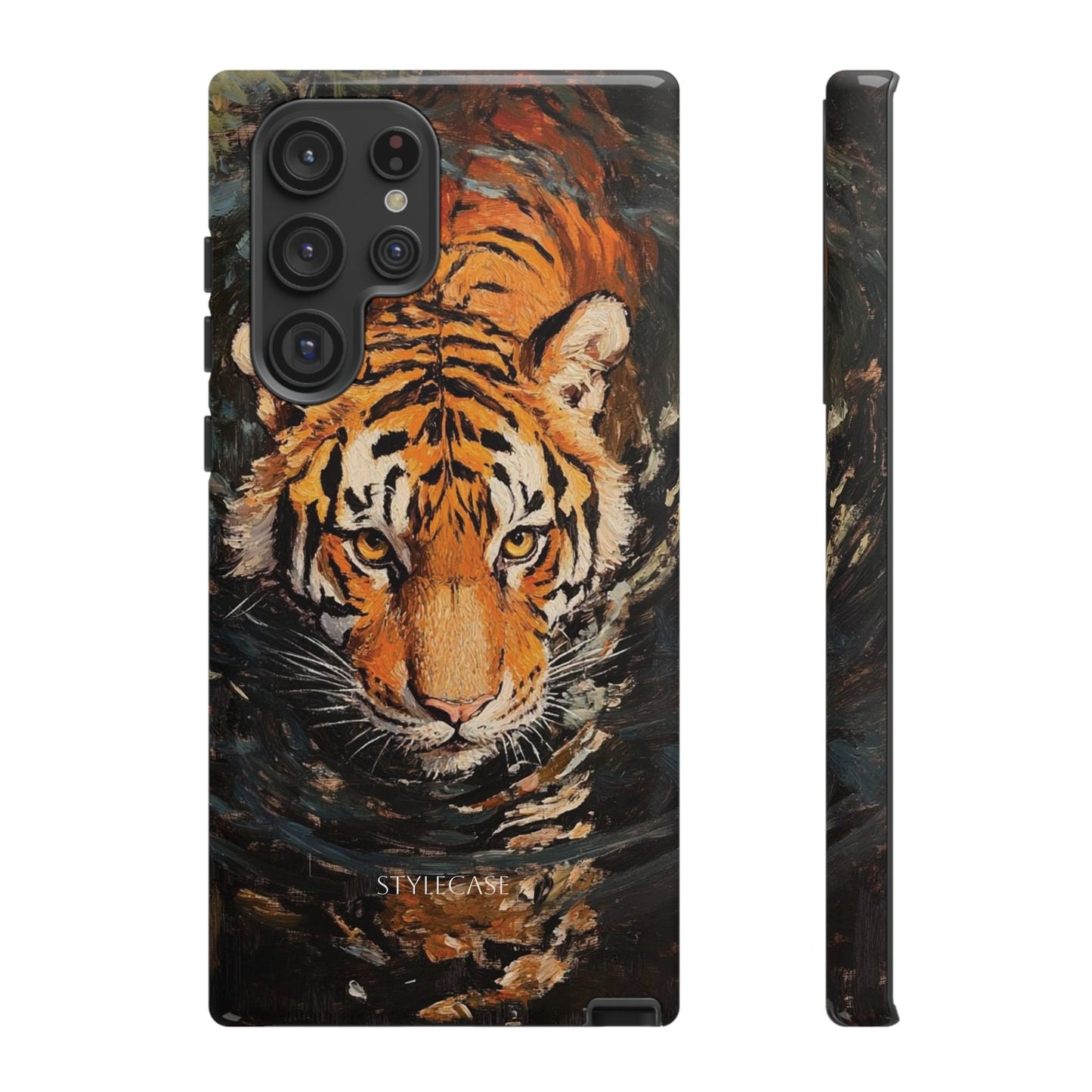Tiger Reflection Phone Case — Wildlife Samsung And Iphone Cover