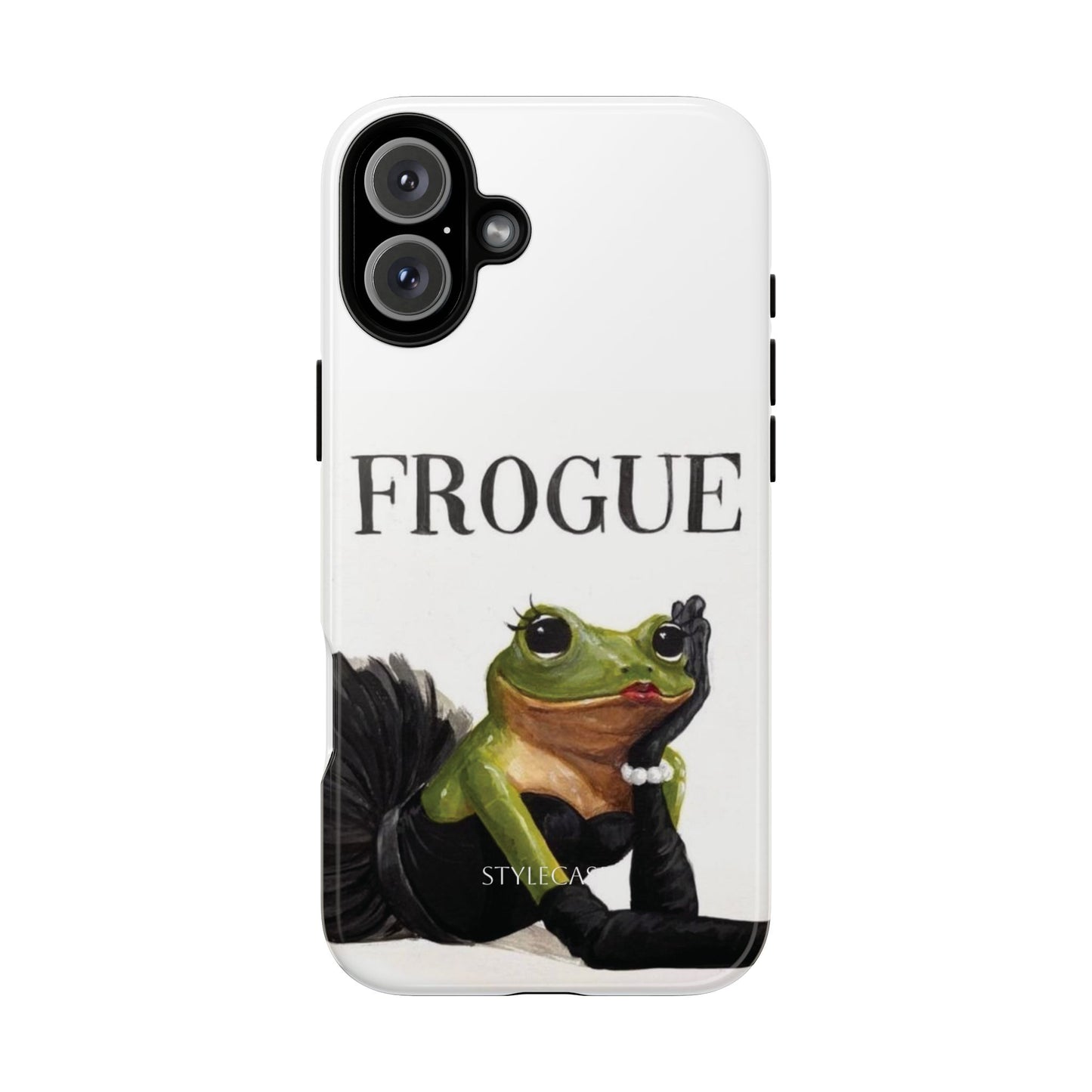 Frogue Phone Case – Fashion Frog Design, Trendy Protective Cover