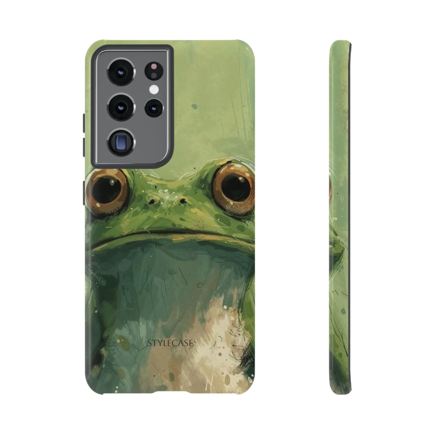 Frog Portrait Phone Case — Cute Frog Samsung And Iphone Protective Cover